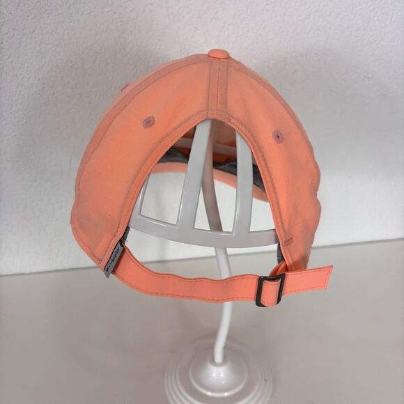 Columbia Neon Orange PFG Baseball Hat Adjustable Unisex - Picture 4 of 7